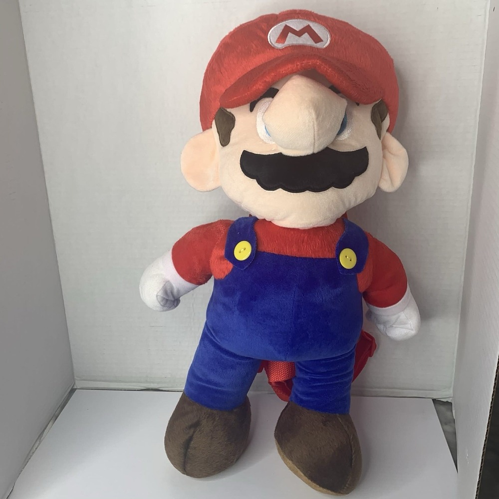 Nintendo Super Mario 17" Plush Character Backpack